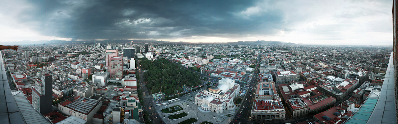 Ciudad de México desde la torre Latinoamericana
